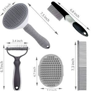 5PCS Grooming Kit for Dog,Puppy